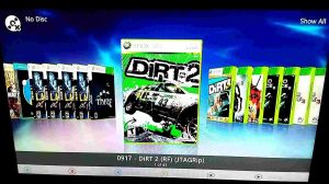 XBOX 360 HDD External hardisk 250GB/320GB/500GB usb 3.0 complete with games