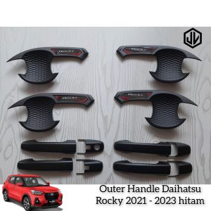 Outer Handle Pelindung Pintu Mobil Rocky 2021-2023 Hitam