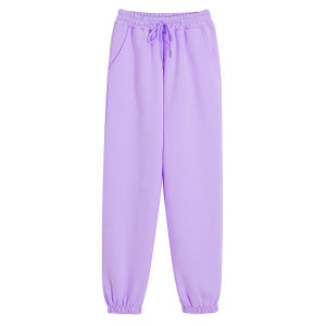 Celana Sweatpants Jogger Wanita Celana Training  Warna Pastel Trening Cewek Cowok Korean Style