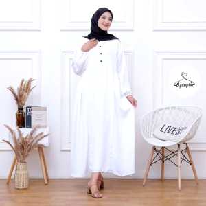 Gamis Cika Model Baru Bahan Crinkle Airflow Premium//Gamis terbaru 2025 kekinian Viral