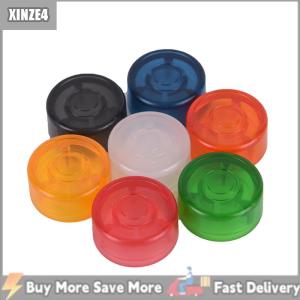 [COD] SHZTGM 1x footswitch Topper พลาสติกที่มีสีสันกันชนป้องกันสำหรับกีต้าร์ Effect Pedal