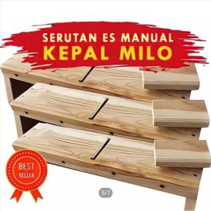 Terlaris..!!! Serutan Es Batu Manual Es Kepal Milo Es Gosrok SErut Es Tradisional Serutan Es Batu Kayu Jati