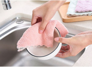 ผ้าทำความสะอาดอเอกประสงค์ ผ้าเช็ดโต๊ะ ผ้าเช็ดจาน ผ้าเช็ดเครื่องครัว เนื้อผ้าหนาดี ผ้าเช็ด ผ้าเอนกประสงค์ ผ้าขี้ริ้ว ผ้าล้างจานไม่ติดเศษน้ำมัน