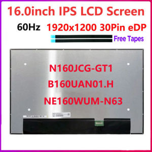 16.0-inch Laptop LCD Screen N160JCG-GT1 B160UAN01.H NE160WUM-N63 for HP EliteBook 860 G9 G10 Display Panel EDP 30pins 1920x1200