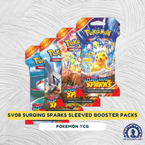 surging sparks sleeved booster box Pokemon TCG Surging Sparks Booster Bundle Factory Sealed case of 20