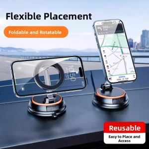 FCPULADA Vacuum Suction Car Phone Holder