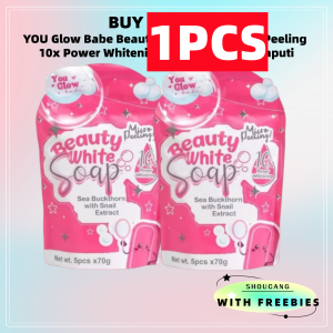 BUY 1 TAKE 1 YOU Glow Babe Beauty White Soap Micro Peeling 10x Power Whitening Anti Aging Pampaputi