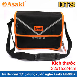 Túi đeo vai đựng dụng cụ đồ nghề Asaki AK-9987