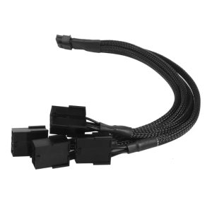 CPU 4x 8Pin Female to 12VHPWR PCIE 5.0 16Pin ATX3.0 Modular Power Cable for RTX40 Seris 4090 Graphics Cable