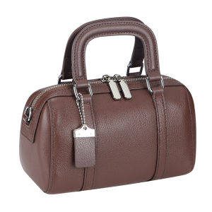 Royal Bagger กระเป๋าถือย้อนยุคสำหรับผู้หญิงกระเป๋า Crossbody หนังแท้หัวไหล่ซิปด้านบน-กระเป๋ามีที่จับ3105