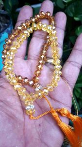tasbih mewah 33 kristal ceko asli berkilau