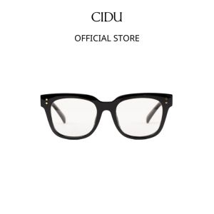 Kính Trắng Nữ Gọng Đen Thời Trang Trẻ Trung Chống Bụi Chống UV Cidu Mk11