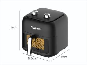 Nồi chiên không dầu Rapido RAF 7.0M3 RAF 7.0M2 dung tích 7L Công suất chiên 1700W hẹn giờ Chính hãng bảo hành 1 năm