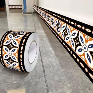 PURETEN 5/10 Meter Wall Base Thickened Self Adhesive Skirting Line Fashion Anti-collision Corner Line Living Room