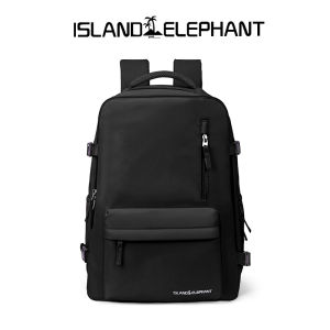 ISLAND ELEPHANT 17 inch Laptop Backpack Waterproof Multifunction Travel Backpack