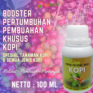 Pupuk Kopi Agar Berbuah Lebat / Pupuk Khusus Pelebat Buah Kopi / Pupuk Kopi Semprot / Pupuk Cair Pelebat Buah Kopi / Pupuk Kopi Terbaik