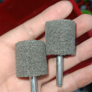 Đầu mài nhám Ø 25mm 20mm hoàn thiện bề mặt dạng trụ trục tròn dùng cho máy mài cầm tay và máy khoan đa năng