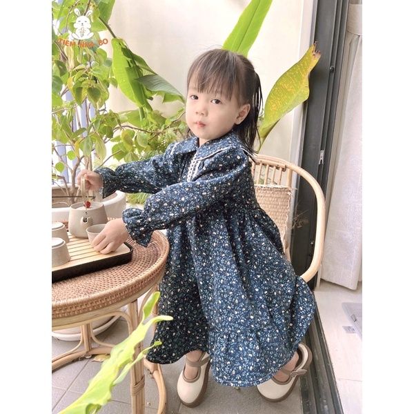 Váy hai dây hoa nhí vải nhung tăm suông A (không kèm áo) VKE 9176-9 Ulzzang  style 🌸 Hàng Quảng Châu | Shopee Việt Nam