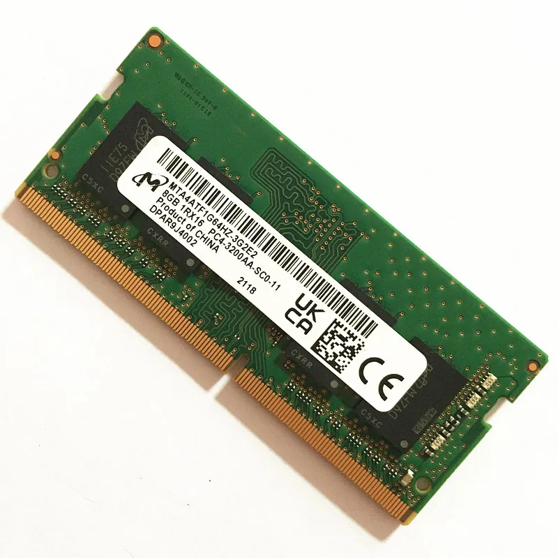 Micron DDR4 8GB 3200 MTA4ATF1G64HZ 8GB 1RX16 PC4-3200AA-SC0-11