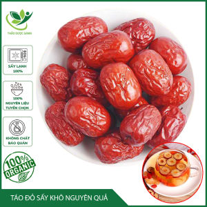 Táo Đỏ Sấy Khô Quả To Đỏ Đều Hàng Loại 1 Thảo Mộc Gama