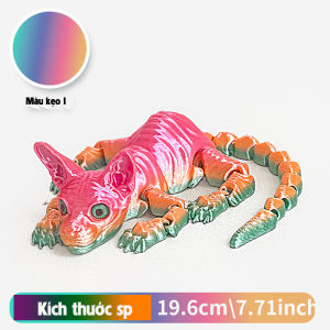 🔥 ĐỒ CHƠI IN 3D HOT TREND – MÔ HÌNH MÈO KHÔNG LÔNG SIÊU ĐỘC LẠ KÍCH THƯỚC SẢN PHẨM DÀI 19.6CM