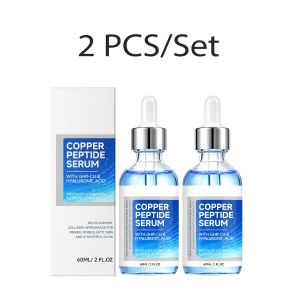 Copper Peptide Serum with Hyaluronic Acid & Niacinamide GHK-Cu Hydrating Serum for Firm Smooth & Glowing Skin 60ml