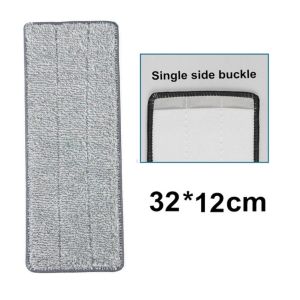 Flat Mop Refill Mop Head Replacement Washable Microfiber Mop Cloth Replacement Mop Pad For Home
