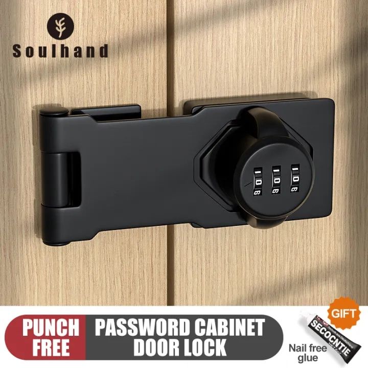 Household Combination Hasp Locks Door Password Lock Keyless