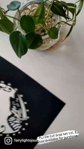 Fairy Lights Journal - READY STOCK - art journaling/ scrapbook deco: FLJ Die Cut Grab Set Vol. 3