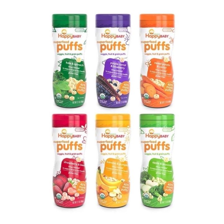 Happy Baby Puffs 60g Lazada Lazada PH
