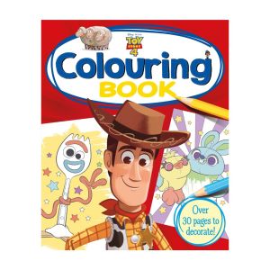 Disney Pixar Toy Story 4 Simply Colouring Book for Kids with over 30 scenes to decorate