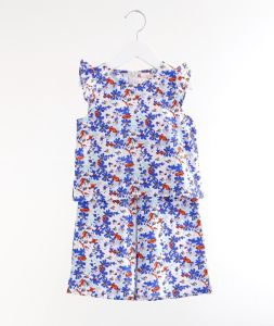 Girls’ Nellie Floral Sleeveless Top & Bottom Set – Korea’s Premium Kidswear by I LOVE J (Ages 4–8)