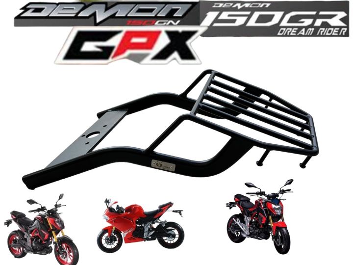 ตะเเกรงท้าย GPX DEMON 150 / GPX 150GR/GN  🐱‍🚀NN🐱‍👓