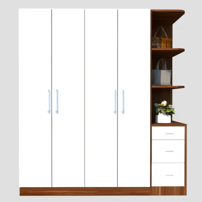 [ Freeship HCM ] [ Trả góp 0%] Tủ Quần Áo Gỗ Công Nghiệp Cao Cấp 4 Cánh OHAHA - TQA002