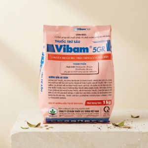 Thuốc Trừ Sâu Vibam 5GR Vipesco 1kg - Hạt Rải Chuyên Trừ Sâu Đục Thân Cho Lúa Và Ngô (Bắp)