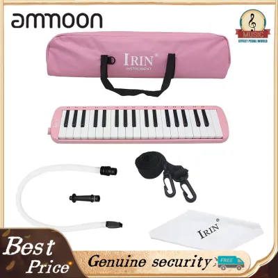 37 Piano Keys Melodica Pianica with Carrying Bag for Students Beginners black