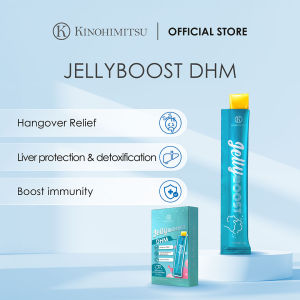 [Membership Gift Redemption] Kinohimitsu JellyBoost DHM Liver Health Dietary Supplement Jelly 15g x 15s - Relives Hangover Liver Protection
