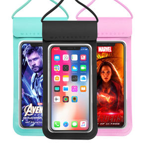 Waterproof Phone Pouch Underwater 7.2inch Phone Dry Bag Case Swimming Diving Waterpark Snorkeling Phone Case Bag