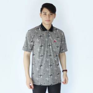 Noveli wear - Kaos Kerah Korea Spandek TL Saku Dewasa Lengan Pendek | Kaos Kerah Pria Motip