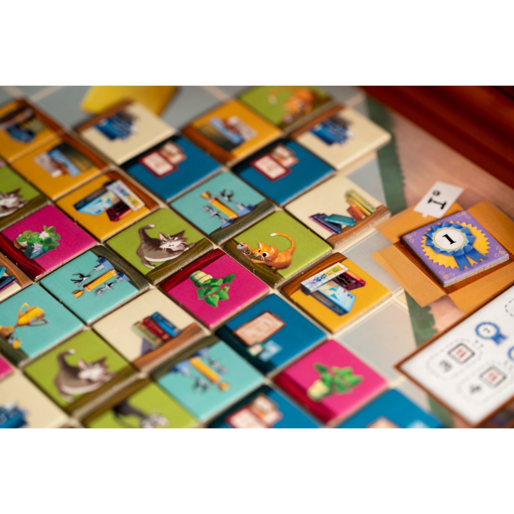 เกมกระดาน [สินค้าขายดี] My Shelfie จัดสนุก สุขล้นตู้ ภาษาไทย Free Gift! คู่มือไทย /Upgrade/Organizer เกม WDG แถมห่อของขวัญ [บอร์ดเกม Boardgame]
