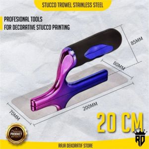 Raskam Stucco Plastering Berkualitas Dan Tahan Karat High Quality Berbahan Stainless Steel