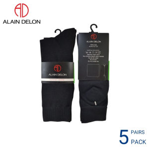 ALAIN DELON COTTON SPANDEX FULL LENGTH CASUAL SOCKS (5 pairs) 5X1C27