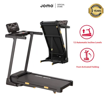 ✅SG Ready Stocks✅ JOMO Foldable Treadmill 140kg Auto Incline Home Gym Running Fitness Quiet