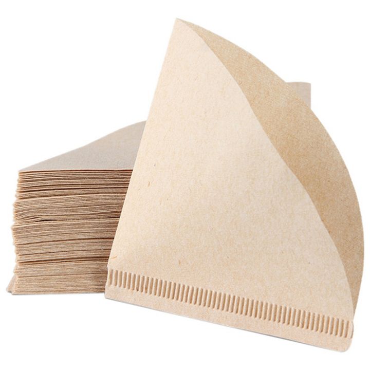 CEMOMEF 100PCS Size 02 V Shape For V60 Dripper Coffee Drip Tools Tea