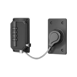 Khóa mã hóa cửa tủ lạnh Không khoan Khóa an toàn cho bé tay chống kẹp Cửa sổ bảo vệ trẻ em có thể điều chỉnh di động Khóa mật khẩu kỹ thuật số cho gia đình