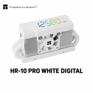 THERMALRIGHT HR-10 Series M.2 2280 NVMe SSD Heatsink Cooler  PRO Black / Black Digital / White Digital