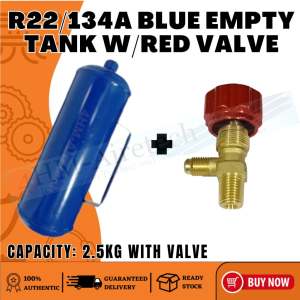 Empty CYLINDER with different type of valve fit for 2.5kg