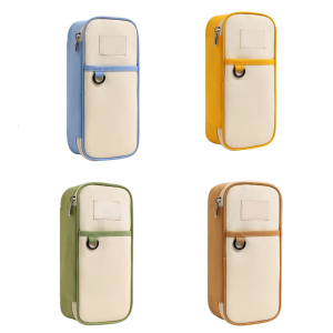 กระเป๋าจัดระเบียบอุปกรณ์ศิลปะกล่องดินสอหลายชั้นสำหรับใส่ปากกามาร์กเกอร์ความจุสูง