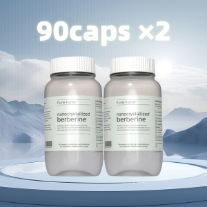 Pure Form Nanocrystallized Berberine | 1250mg Berberine + Milk Thistle | Supports Weight Management