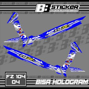 STICKER PREMIUM BISA HOLOGRAM Striping Fiz R Stiker Striping Variasi Lis Yamaha Fiz R Fz 104